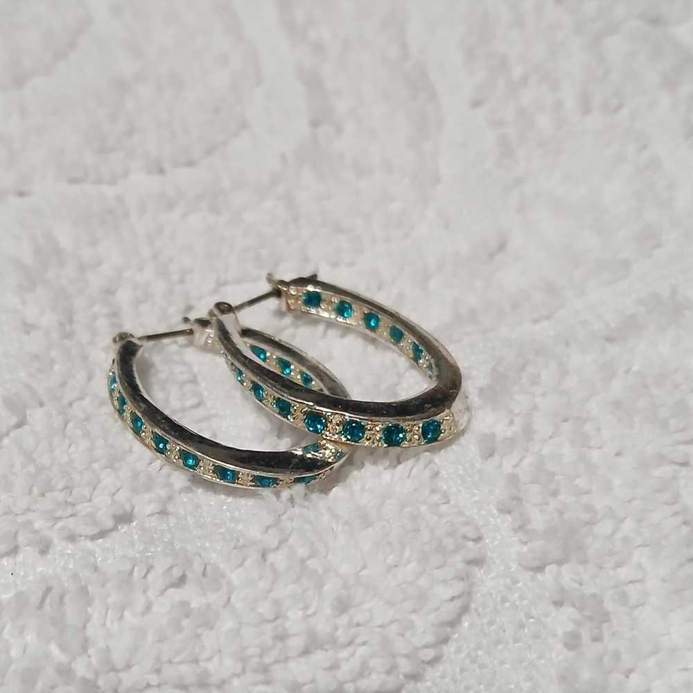 Silver Style Hoop Earrings